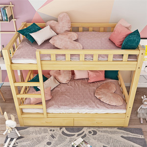 Hot Sale <b>Solid</b> <b>Wood</b> <b>Bed</b> Modern Simple <b>Bunk</b> for Kids SPP0010 Children <b>Bed</b> SPP0010 - Product Image 5