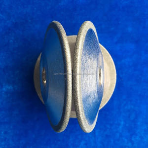 Meule diamantée pour fabricant de verre pour fabrication optique 6C9 meulage de coupe brasé sous vide pour la production de lentilles - Product Image 2