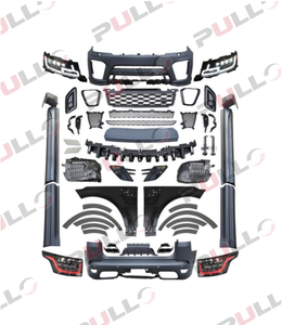 Kit carrosserie pour pièces automobiles adapté à <span class=keywords><strong>Range</strong></span> <span class=keywords><strong>Rover</strong></span> <span class=keywords><strong>Sport</strong></span> 2014-2017, mise à niveau vers le modèle <span class=keywords><strong>SVR</strong></span> <span class=keywords><strong>2018</strong></span>, comprend pare-chocs avant et arrière avec calandre - Product Image 6