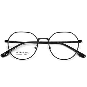 กรอบแว่นตาอะลูมิเนียมแมกนีเซียมทรงเรขาคณิตแบบเต็มกรอบ น้ำหนักเบา สำหรับทุกเพศ รุ่น 2434 ผลิตที่ตานหยาง - Product Image 1