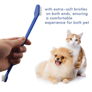 Herramienta <span class=keywords><strong>de</strong></span> <span class=keywords><strong>Limpieza</strong></span> Dental para <span class=keywords><strong>Perros</strong></span>, Cepillos Dentales <span class=keywords><strong>de</strong></span> Doble Cabeza para Mascotas, Cepillos <span class=keywords><strong>de</strong></span> Dientes para <span class=keywords><strong>Perros</strong></span> y Gatos - Product Image 4