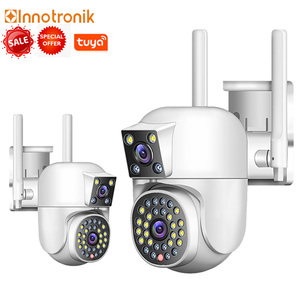 Innotronik Best-Seller Seguimiento automático inalámbrico Lente dual Smart Home Security HD 2MP WiFi PTZ Cámara