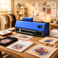 Imprimante DTF A3 13 pouces de bureau conviviale pour débutants avec tête d'impression XP600, machine d'impression numérique textile rouleau à rouleau – Fabricant