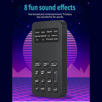Mini-appareil de modification de voix en promotion pour diffusion en direct sur mobile, jeux, enregistrement sur téléphone portable, chat vocal et diffusion en direct sur ordinateur