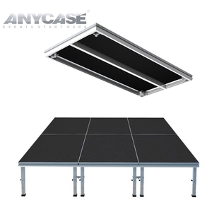 6082-T6 Escaliers de scène réglables Aludeck StageDeck en aluminium <span class=keywords><strong>du</strong></span> <span class=keywords><strong>sud</strong></span> pour la croisade à louer - Product Image 5