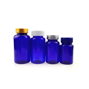 Botellas de Plástico PET/HDPE de 100ml y 120ml para Medicamentos, Píldoras, Vitaminas y Cápsulas, con Tapa a Prueba de Niños, Color Personalizado y Servicio OEM - Product Image 2