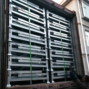 رافعة شوكية قابلة للتكديس للخدمة الشاقة ، رافعة معدنية مجلفنة متحركة - Product Image 5