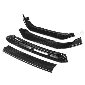 Black/Carbon Fiber Look Front Bumper <b>Splitter</b> Lip Spoiler Body Kit Bumper Diffuser for Honda for Accord 10.5th Gen 2021 2022 - Product Image 3