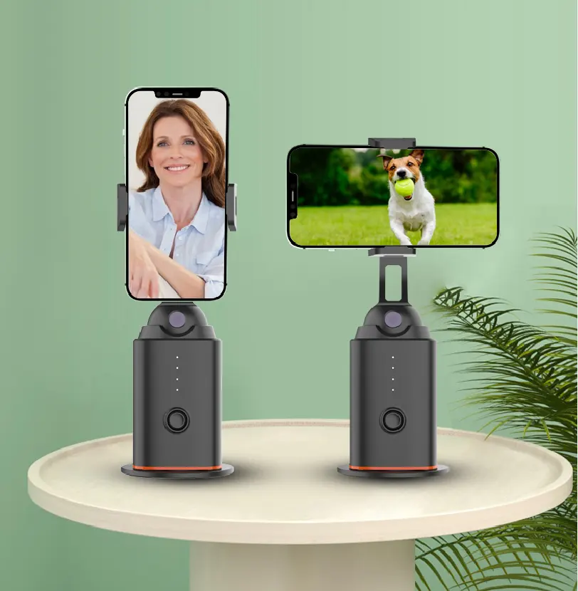 Live Stream Smart Stabilizer 360 Rotation Face Tracking Phone Holder