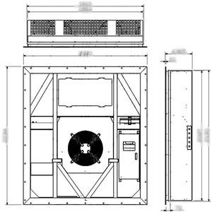 Conteneur frigorifique monophasé 220V basse tension à énergie solaire, intégré, faible consommation d'énergie, à vendre - Product Image 3