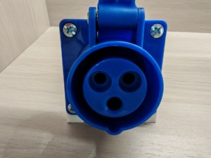 Công nghiệp FNP2-313 loạt IP44 16A 220-250V 6H 2P + E 3pin <span class=keywords><strong>3</strong></span> pha <span class=keywords><strong>3</strong></span> AC cửa hàng điện cắm Nylon Chất liệu 16A cắm - Product Image 5