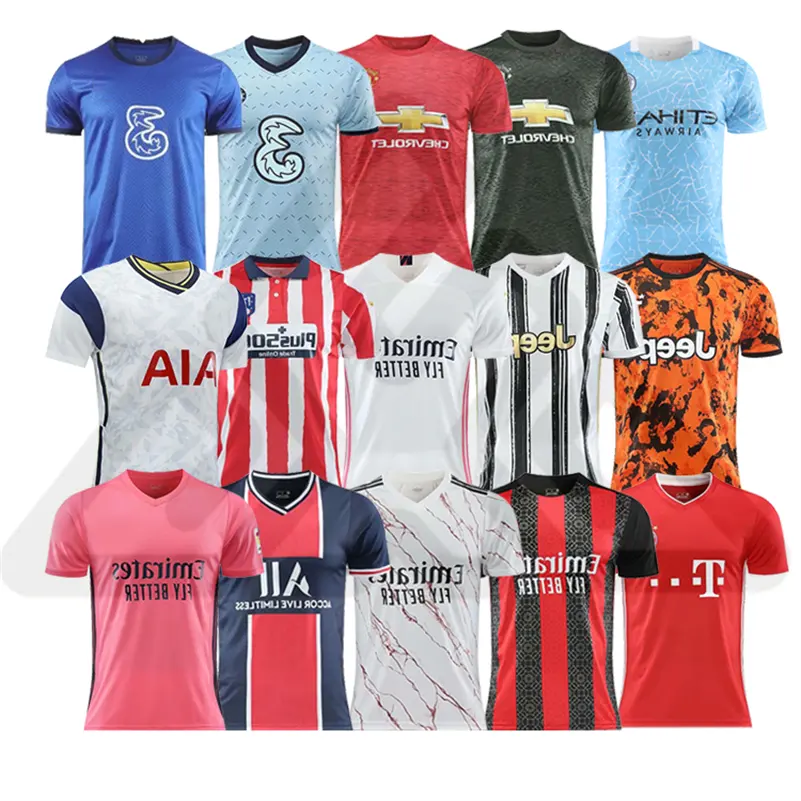 Sublimated Football Shirt Customized Mens Cheap Soccer Jersey Sets Factory Price Sports Men Tops T Shirt