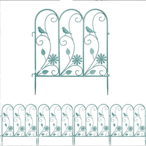 Clôture de jardin <span class=keywords><strong>et</strong></span> panneau mural modernes en fer, décoration extérieure pour plantes avec finition thermolaquée - Product Image 2