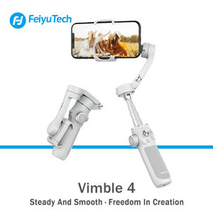 Feiyutech Vimble 4 VB4 Eingebauter Selfie Stick Tragbarer Smartphone-Stabilisator Gesichts verfolgung <span class=keywords><strong>3</strong></span>-Achsen-Telefon Gimbal für iPhone Samsung - Product Image 2