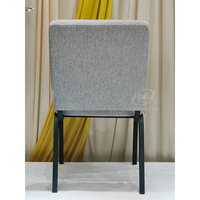 Sillas Apilables Tipo Cascada para Auditorio, Sillas Metálicas para Banquetes, Oración, Iglesia, Sillas de Teatro con Tela de Lino