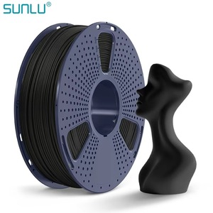 Filamento para Impresora 3D Sunlu Negro PLA, Fácil de Imprimir, 1.75mm 1kg para Bambu Lab Creality - Product Image 1
