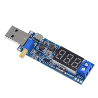 TZT DC-DC 5V untuk 3.5V / 12V USB Langkah UP / Down Power Supply Modul Adjustable Boost Buck Converter Keluar DC 1.2V-24V