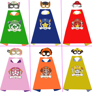 XJ Halloween pour enfants, cape double couche, super-héros Echo, vente en gros d'usine - Product Image 3