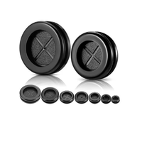 Oeillet en caoutchouc personnalisé EPDM NBR Oeillet en caoutchouc de silicone moulé Protection des fils/câbles œillets en caoutchouc de silicone