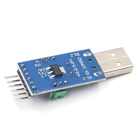 Módulo CH341T 2 en 1, USB a I2C IIC UART, USB a TTL, Descargador de Puerto Serie MCU