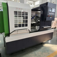 Torno CNC Horizontal Automático de Alta Precisión CK6140, Centro de Torneado de Bancada Plana con 400 mm de Recorrido sobre la Bancada para Piezas de Metalurgia