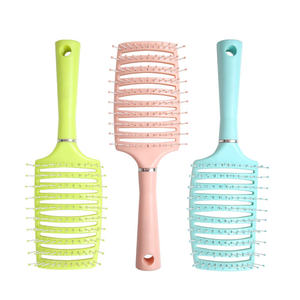 Cepillo para Cabello Ondulado Wanmei, con Mango Largo Curvo, de Plástico, para Desenredar y Secar el Cabello Rizado, para Hombres - Product Image 2