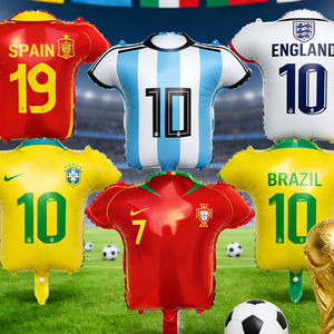 Lleva la Emoción del Estadio a Casa: <span class=keywords><strong>Globos</strong></span> Inflables Gigantes <span class=keywords><strong>con</strong></span> Forma de los Icónicos Uniformes de los 5 Mejores Equipos de Fútbol - Product Image 1