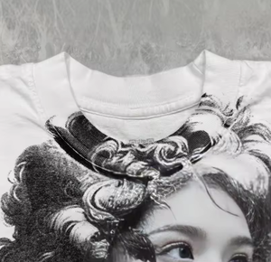 เสื้อผ้าผู้ชายเสื้อยืด Y2K สตรีทแวร์ผ้าฝ้าย100% คุณภาพสูงเสื้อยืดยาแก้ไอจำนวนมากสำหรับผู้ชาย - Product Image 5