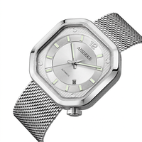 Montre de haute qualité avec logo personnalisable, mouvement japonais Miyota 8215, boîtier en acier inoxydable, cadran en cristal saphir, chronographe 3BAR