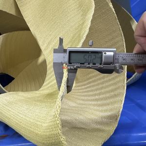 맞춤형 울트라 250mm 300mm 폭 아라미드 웨빙 방화 스트랩 고온 저항 케블라 난연 아라미드 웨빙 - Product Image 5