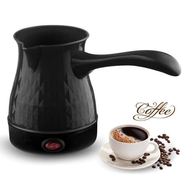 500ml Mini Stainless Steel Turkish Style Travel Kettle for Coffee Electric Coffee Pot with Fashionable Design