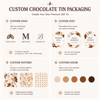 Tube en papier rond personnalisé de luxe avec bord roulé pour chocolat, bonbons, emballage alimentaire en carton biodégradable