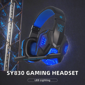 Sy830 có dây năng động chơ<span class=keywords><strong>i</strong></span> game tai nghe Over-Ear âm thanh stereo Mic cho PC <span class=keywords><strong>PS4</strong></span> ps5 Xbox auriculares Fone de ouvido Gamer Fone de ouvido - Product Image 4