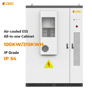 CEEG 100kWh 215kWh 500kWh système de batterie de stockage d'énergie industrielle et commerciale ESS conteneur de stockage d'énergie solaire