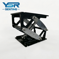 Marine Stoßdämpfender Sitzsockel aus Aluminiumlegierung mit Mechanischer Aufhängung für Bootssitze und -Stühle, Sitzteile YSR-PCB01 OEM