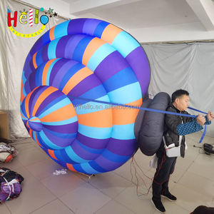 Disfraz de Mascota de Caracol inflable para actuación de baile escénico para adultos - Product Image 4