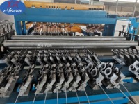 Filet en treillis métallique soudé à rouleau automatique de 3 à 6mm Fabricant de machine