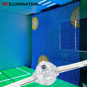 Pantalla LED Flexible para Cortinas, Pantalla de Malla LED para Exteriores, Fachada Multimedia YD-WPY-20-A, Gran Venta YD - Product Image 4
