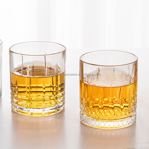 Vaso de <span class=keywords><strong>Whisky</strong></span> Prensado de Buena Calidad <span class=keywords><strong>y</strong></span> Económico con Volumen de 300 ml, Vasos Grabados - Product Image 4