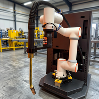 Robot de soudage au CO2 DREAMON, robot industriel à 6 axes, 380V, 20-40kW, fabrication de métal, cadre de remorque pour tuyaux