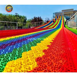 Manèges familiaux pour carnavals et foires, super toboggan, toboggan arc-en-ciel, équipement de <span class=keywords><strong>parc</strong></span> d'attractions - Product Image 1