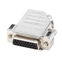 Adaptateur de soudage DB26 à 3 broches pour diagnostic automobile, sortie à 45 degrés, connecteur de raccordement à coque métallique