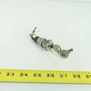 PLC <strong>ECI</strong> T-502-ILC206 Key Operated Power Switch 4A 125VAC 2A 250VAC Warranty Product - Product Image 1