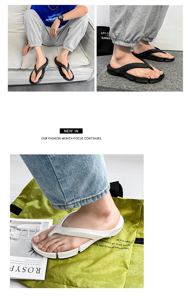 New Men Flip-flops Non-slip EVA Platform Flip Flops Summer Casual Fashion Slippers Women