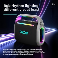 Altavoz Bluetooth para Fiestas con Luz Ambiental RGB, Batería de Larga Duración, V5.0, IPX4 Impermeable, 120W de Salida, para Cine en Casa y Exteriores