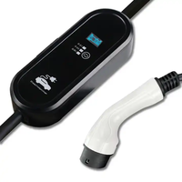 Niveau 2 Home EVSE 13A 16A 32A 3.5kw 7kw 230VAC Chargeur domestique portable GBT TYPE 2 pour le chargement de la voiture électrique