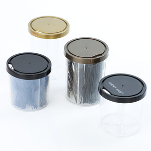 <span class=keywords><strong>Accesorios</strong></span> de herramientas de <span class=keywords><strong>peluquería</strong></span> de salón de diseño <span class=keywords><strong>profesional</strong></span> dispensador mágico tarro transparente para alfileres Almacenamiento de alfileres con tapas giratorias - Product Image 5