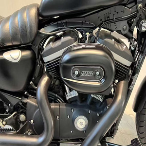 Motocyclette Harley-Davidson 883N classique américaine d'occasion avec moteur V-Twin, motos vintage 883, design vintage classique - Product Image 5