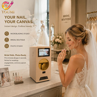 Imprimante à ongles automatique de luxe à performance stable pour usage commercial, machine d'impression d'ongles intelligente pour le DIY avec rendu des couleurs vibrants