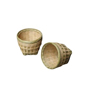 Handmade <b>Bamboo</b> Woven Tea Strainer Small Basket Style Reusable Tea Ceremony Accessory - Product Image 5